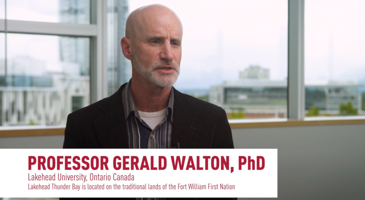 Scholar interviews Gerald Walton