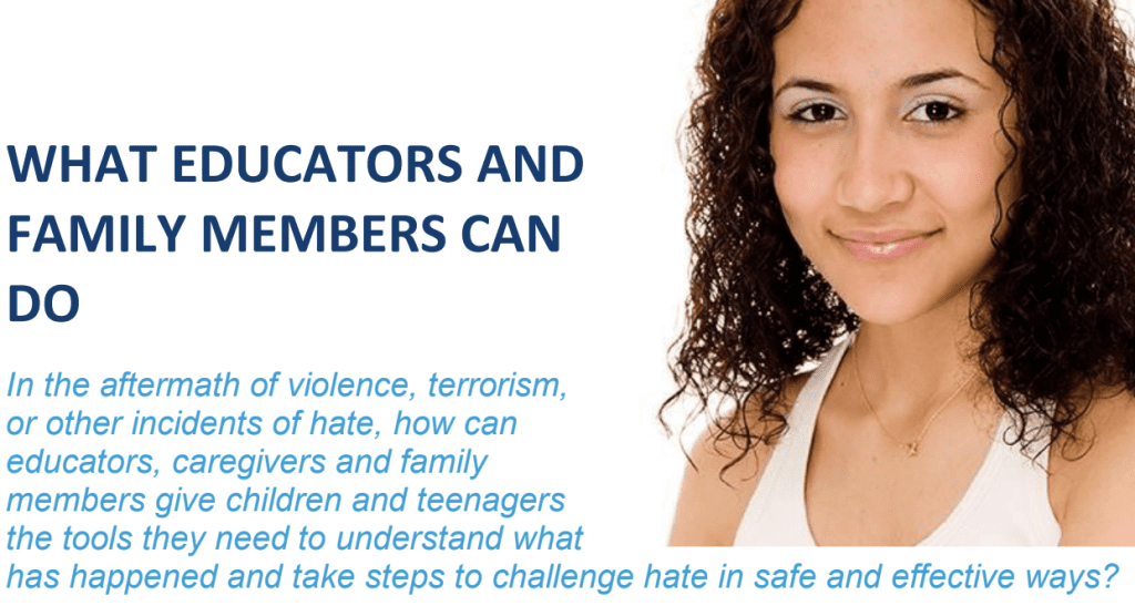 Screen Shot Empowering Young People in the Aftermath of Hate A Guide for Educators and Families