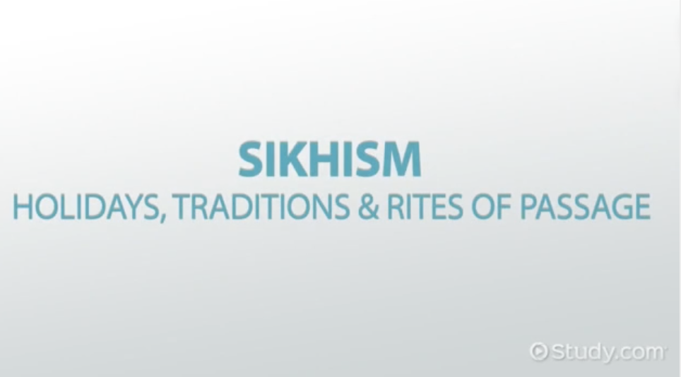 Screen Shot Sikhism: Holidays, Traditions & Rites of Passage