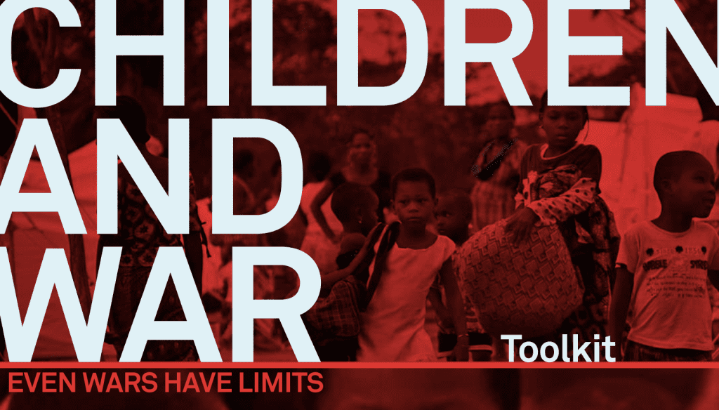 Screen Shot Children and War Toolkit: Even Wars Have Limits