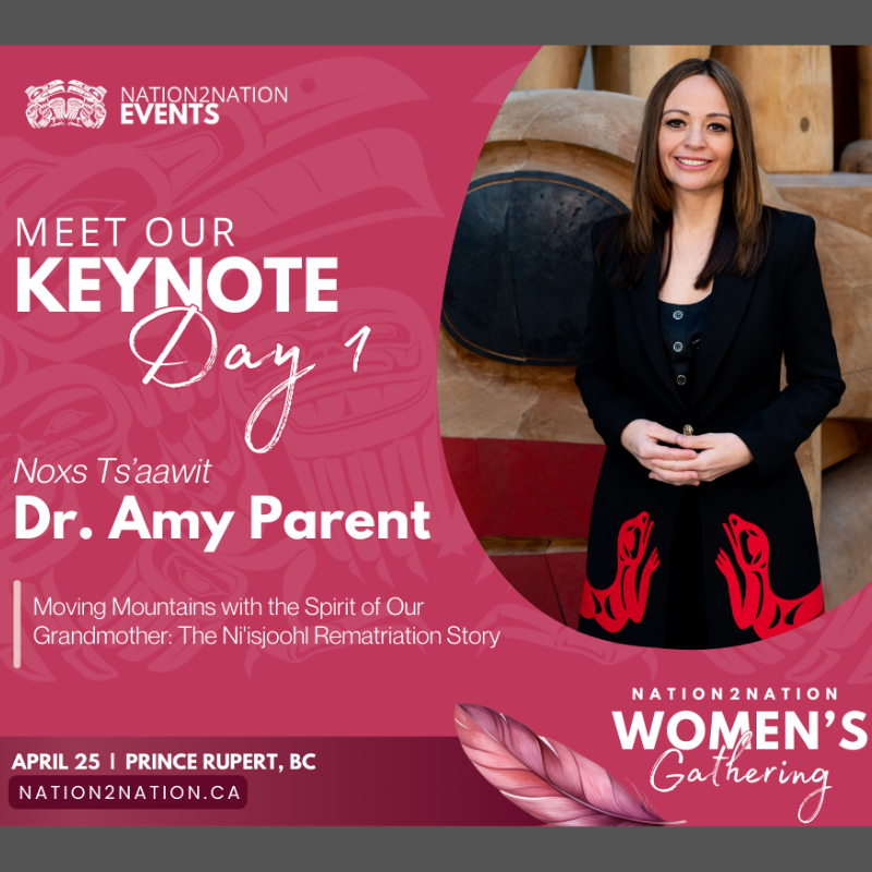 Event of Interest: Nation2Nation Women's Gathering featuring Dr. Amy Parent